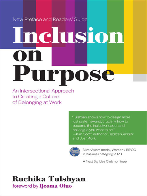 Title details for Inclusion on Purpose by Ruchika T. Malhotra - Available